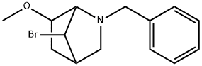 2-BENZYL-7-BROMO-6-METHOXY-2-AZABICYCLO[2.2.1]HEPTANE Structural