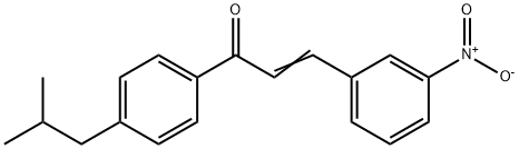 1-(4-ISOBUTYLPHENYL)-3-(3-NITROPHENYL)PROP-2-EN-1-ONE