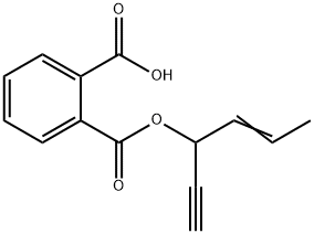 2-[[(1-ETH-1-YNYLBUT-2-ENYL)OXY]CARBONYL]BENZOIC ACID