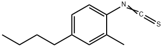 4-N-BUTYL-2-METHYLPHENYL ISOTHIOCYANATE Structural