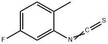 5-FLUORO-2-METHYLPHENYL ISOTHIOCYANATE Structural