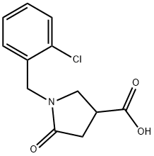 1-(2-CHLOROBENZYL)-5-OXOPYRROLIDINE-3-CARBOXYLIC ACID