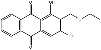 lucidin ethyl ether Structural