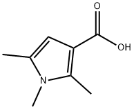 1,2,5-TRIMETHYL-1H-PYRROLE-3-CARBOXYLIC ACID Structural