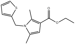 ETHYL 2,5-DIMETHYL-1-(2-THIENYLMETHYL)-1H-PYRROLE-3-CARBOXYLATE