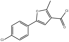 5-(4-CHLOROPHENYL)-2-METHYLFURAN-3-CARBONYL CHLORIDE