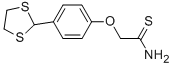 2-(4-(1,3-DITHIOLAN-2-YL)PHENOXY)ETHANETHIOAMIDE Structural