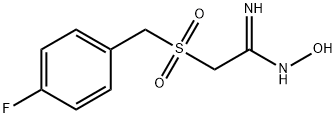 2-(4-FLUOROBENZYLSULFONYL)ACETAMIDOXIME Structural