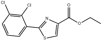 ETHYL 2-(2,3-DICHLOROPHENYL)-1,3-THIAZOLE-4-CARBOXYLATE Structural