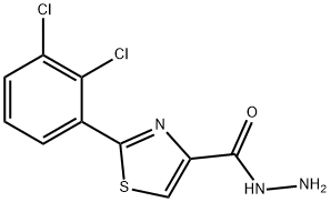 2-(2,3-DICHLOROPHENYL)-1,3-THIAZOLE-4-CARBOHYDRAZIDE Structural