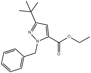 ETHYL 1-BENZYL-3-(TERT-BUTYL)-1H-PYRAZOLE-5-CARBOXYLATE