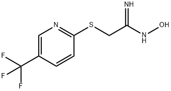 2-[5-(TRIFLUOROMETHYL)PYRID-2-YLTHIO]ACETAMIDE OXIME