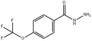 4-(TRIFLUOROMETHOXY)BENZOIC ACID HYDRAZIDE Structural