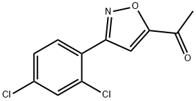 1-[3-(2,4-DICHLOROPHENYL)ISOXAZOL-5-YL]ETHAN-1-ONE