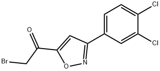 2-BROMO-1-[3-(3,4-DICHLOROPHENYL)ISOXAZOL-5-YL]ETHAN-1-ONE