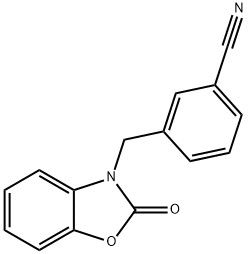 3-[(2-OXO-2,3-DIHYDRO-1,3-BENZOXAZOL-3-YL)METHYL]BENZONITRILE