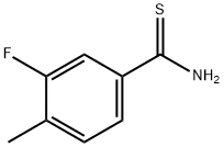 3-FLUORO-4-(METHYLTHIO)BENZAMIDE Structural