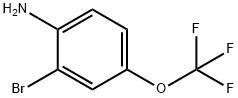 2-Bromo-4-trifluoromethoxyaniline Structural