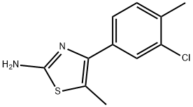 4-(3-CHLORO-4-METHYLPHENYL)-5-METHYL-1,3-THIAZOL-2-AMINE