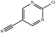 2-Chloropyrimidine-5-carbonitrile Structural