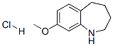 8-METHOXY-2,3,4,5-TETRAHYDRO-1H-BENZO[B]AZEPINE HYDROCHLORIDE Structural