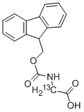 FMOC-GLY-OH,[2-13C] Structural