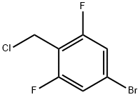 5-BROMO-2-(AMINOMETHYL)-1,3-DIFLUOROBENZENE Structural