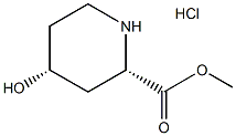 (2S,4R)-methyl 4-hydroxypiperidine-2-carboxylate hydrochloride