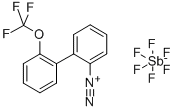 2-(TRIFLUOROMETHOXY)BIPHENYL-2'-DIAZONIUM HEXAFLUOROANTIMONATE