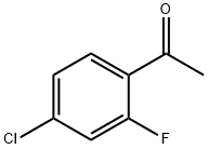 4''-CHLORO-2''-FLUOROACETOPHENONE Structural