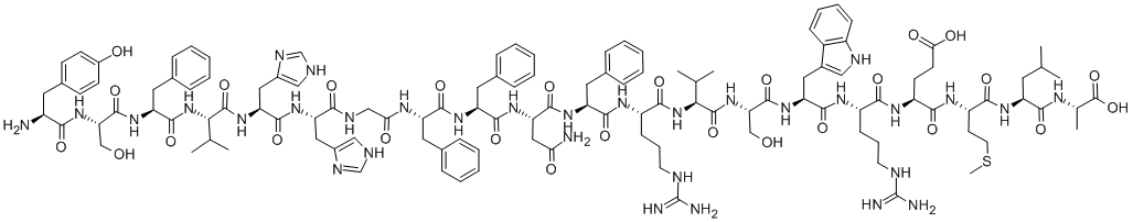 H-Tyr-Ser-Phe-Val-His-His-Gly-Phe-Phe-Asn-Phe-Arg-Val-Ser-Trp-Arg-Glu-Met-Leu-Ala-OH Structural