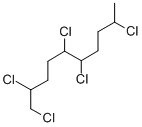 1,2,5,6,9-PENTACHLORODECANE Structural