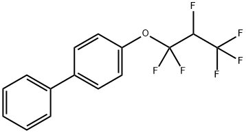 4-(1,1,2,3,3,3-HEXAFLUOROPROPOXY)-BIPHENYL Structural