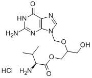 Valganciclovir hydrochloride Structural Picture