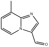 Imidazo[1,2-a]pyridine-3-carboxaldehyde, 8-methyl- (9CI) Structural