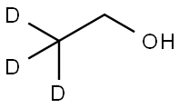 ETHYL-2,2,2-D3 ALCOHOL Structural