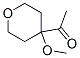 Ethanone, 1-(tetrahydro-4-methoxy-2H-pyran-4-yl)- (9CI) Structural