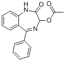 ACETIC ACID 2-OXO-5-PHENYL-2,3-DIHYDRO-1H-BENZO[E][1,4]DIAZEPIN-3-YL ESTER