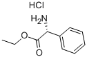 D-(-)-ALPHA-PHENYLGLYCINE ETHYL ESTER HYDROCHLORIDE Structural