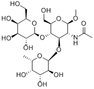 Lewis X Trisaccharide, Methyl Glycoside Structural