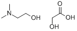 N,N-DIMETHYL(2-HYDROXYETHYL)AMMONIUM 2-HYDROXYACETATE Structural