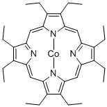 2,3,7,8,12,13,17,18-OCTAETHYL-21H,23H-PORPHINE COBALT(II) Structural