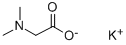 N,N-DIMETHYLGLYCINE, POTASSIUM SALT