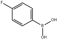 4-Fluorobenzeneboronic acid Structural Picture