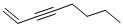 1-OCTEN-3-YNE Structural