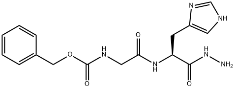 Z-GLY-HIS-NHNH2 Structural