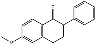 6-methoxy-2-phenyl-tetralone Structural