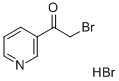 3-(2-Bromoacetyl)pyridine hydrobromide Structural Picture