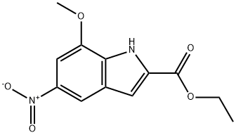 7-METHOXY-5-NITROINDOLE-2-CARBOXYLIC ACID ETHYL ESTER