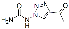 Urea, (4-acetyl-1H-1,2,3-triazol-1-yl)- (9CI) Structural